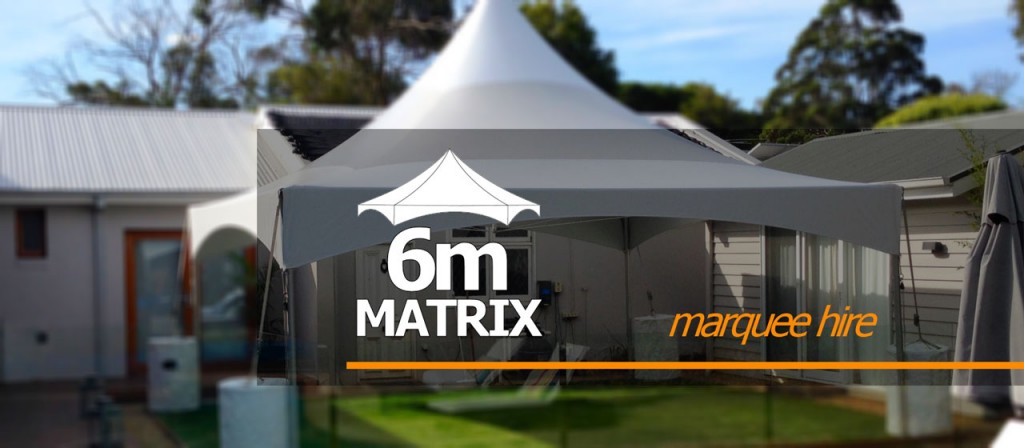 6m Bay - Pro Matrix Marquee | Having A Party