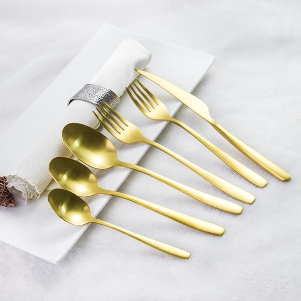 Gold Cutlery Hire